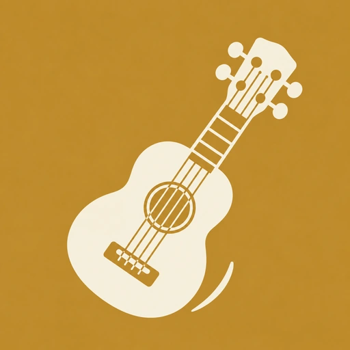 Lazy Lopez: Ukulele logo