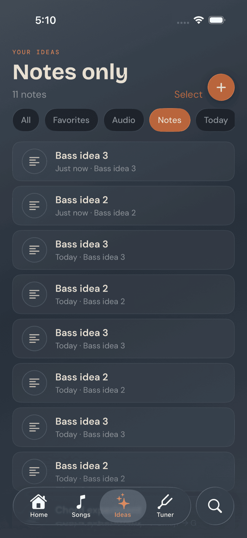 Lazy Lopez: Bass Ideas list