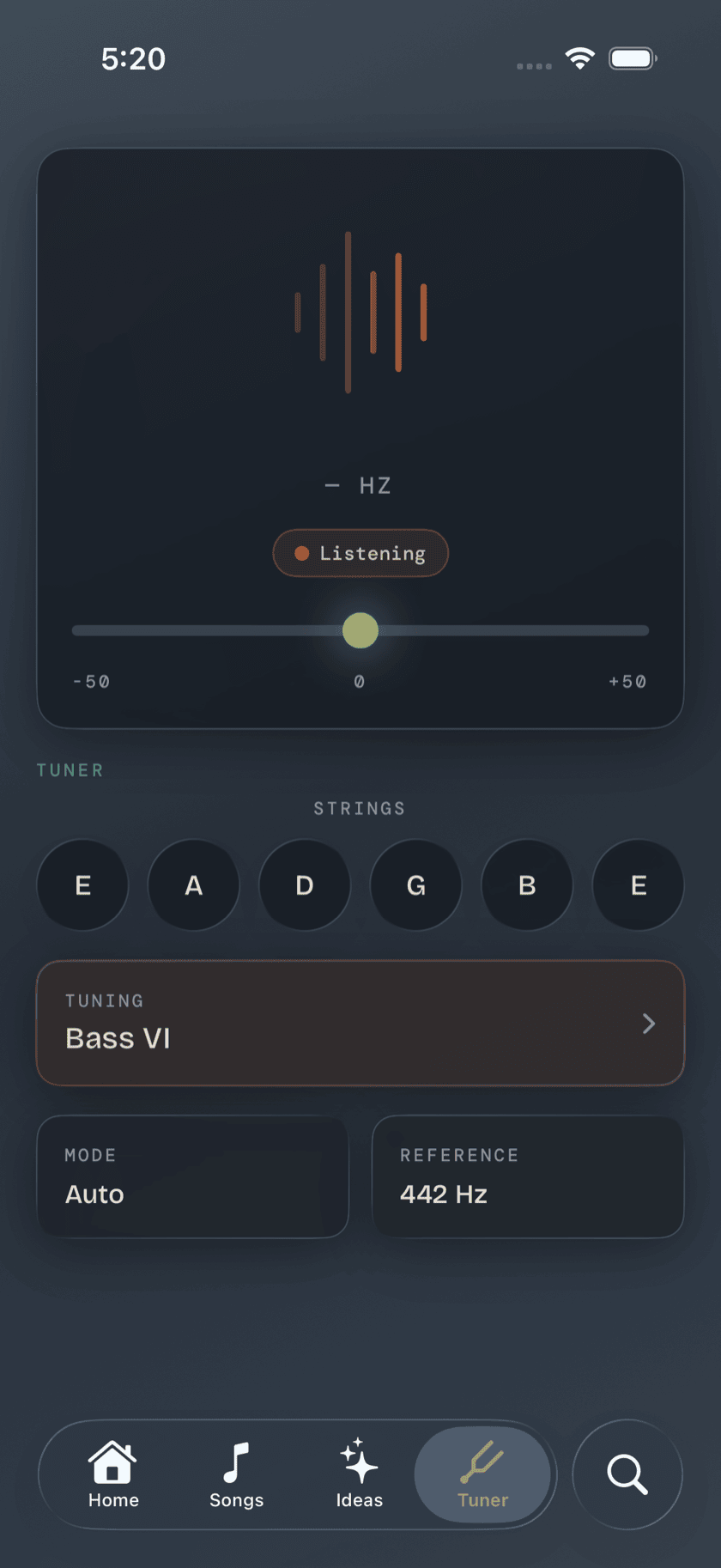 Lazy Lopez: Bass Tuner