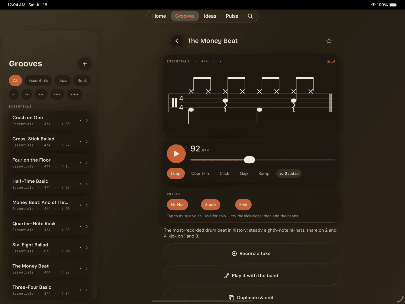 Lazy Lopez: Drums on iPad